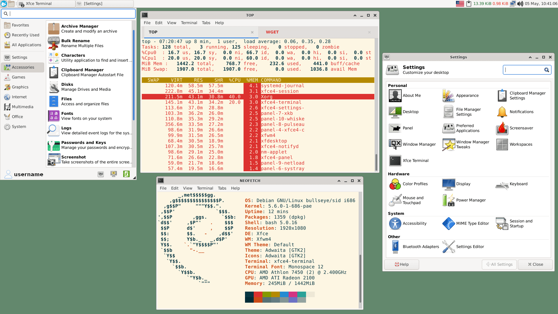 XFCE_4.14_on_Debian_11_Bullseye